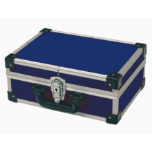 Park Blue Anodized Aluminium Point Line USA Caja de herramientas Case Byk-625